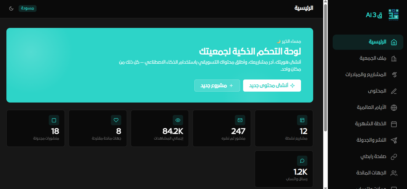 Dashboard Preview
