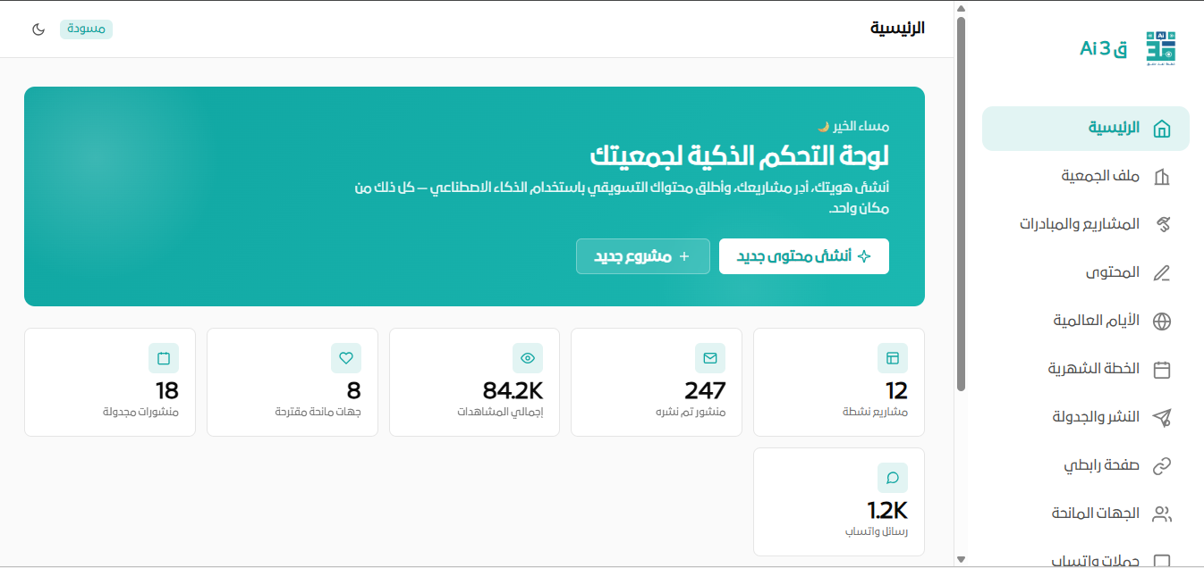 Dashboard Preview